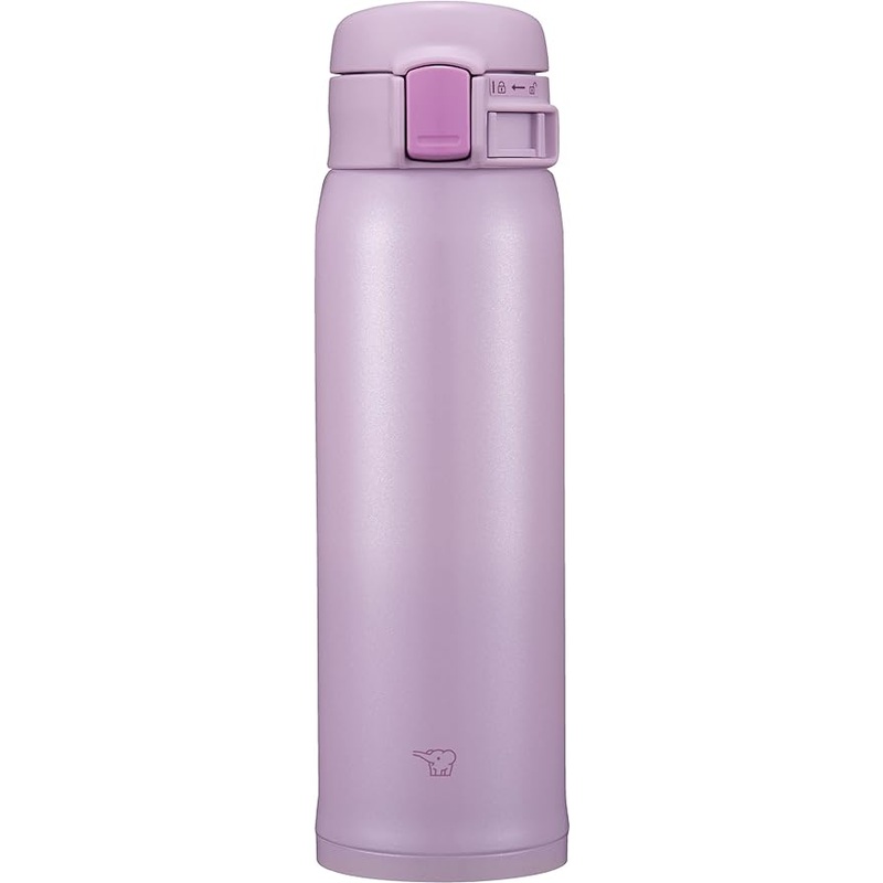 Zojirushi - 0.6 L Purple Stainless Steel Water Bottle - SM-SR60EVP