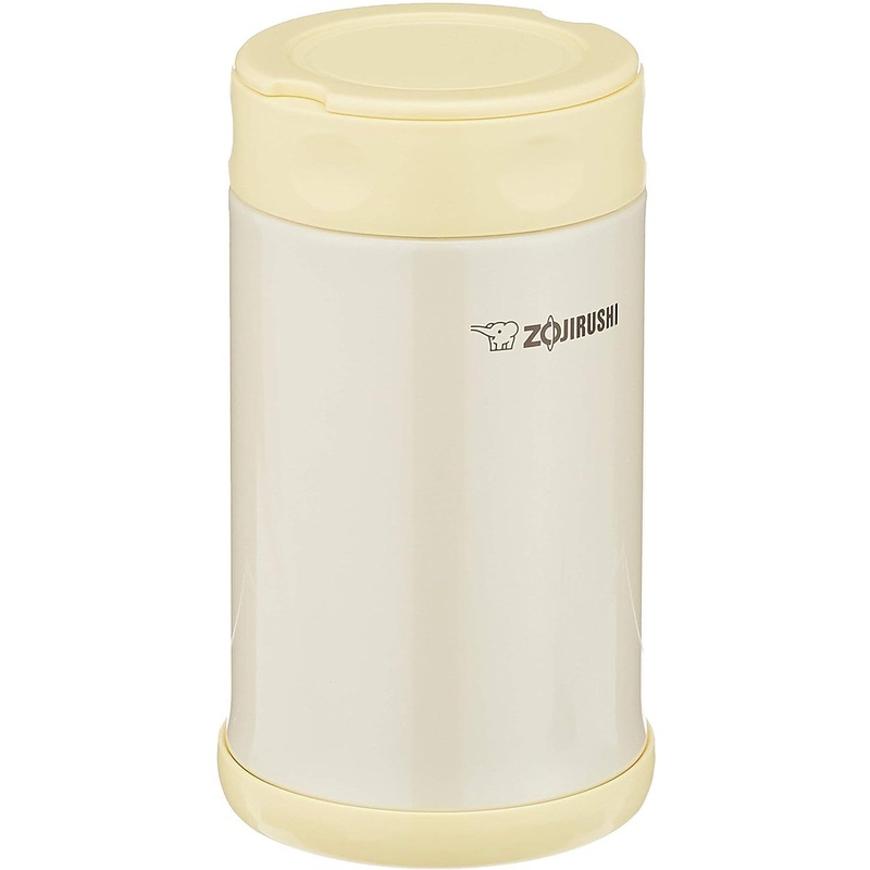 Zojirushi - 0.75 L Pearl Yellow Stainless Steel Food Jar - SW-FBE75YP