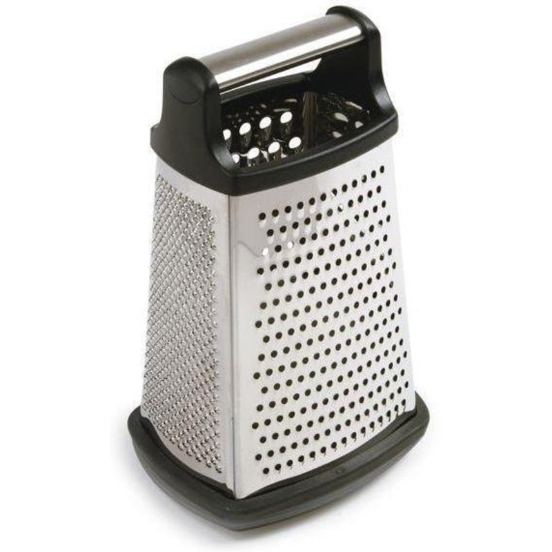Norpro - Stainless Steel 4 Sided Grater with Catcher- 325