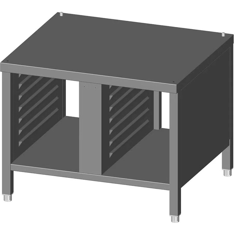 Lainox - 34.46x28.74x26.38" Floor Stand With Side Runners - EC BSP011