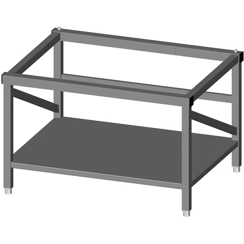 Lainox - 42.13x31.50x26.38'' Oven Stand with Shelf and Runners - EC BSR021