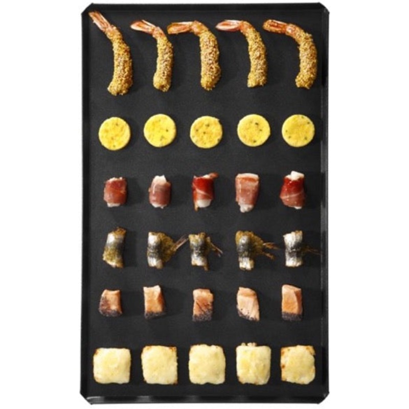 Lainox - Teflon Coated Nonstick Aluminum Smooth Finger Grill - EC AT11
