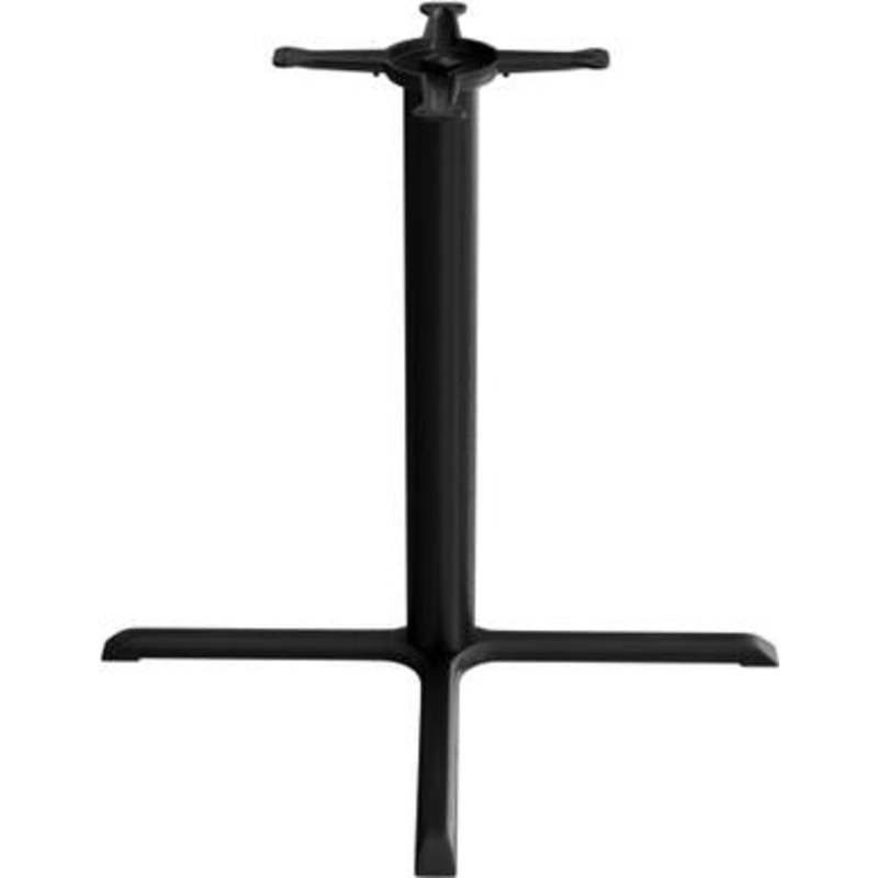 Tarrison - Core Collection 33" X-Base Black Table - IBG0113X33TB