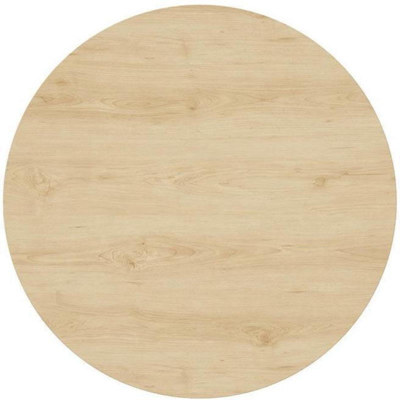 Tarrison - Seamless Thermofoil 30" Round Natural Table Top With T-Nuts - IOSTWT30RDNAT