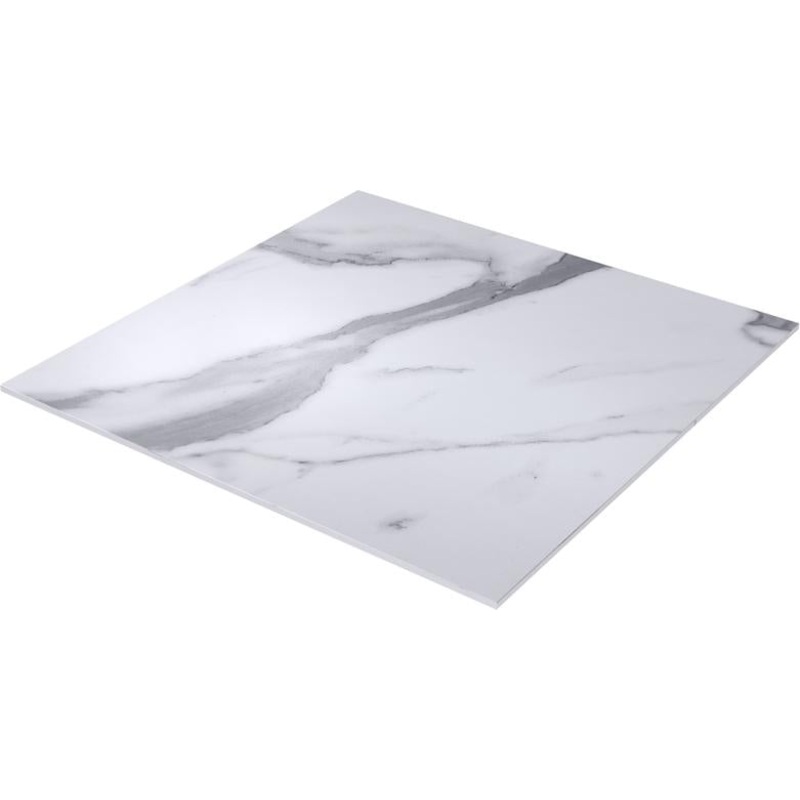 Tarrison - 31" Compactop Square White Marble Table Top - AOPTC5065547