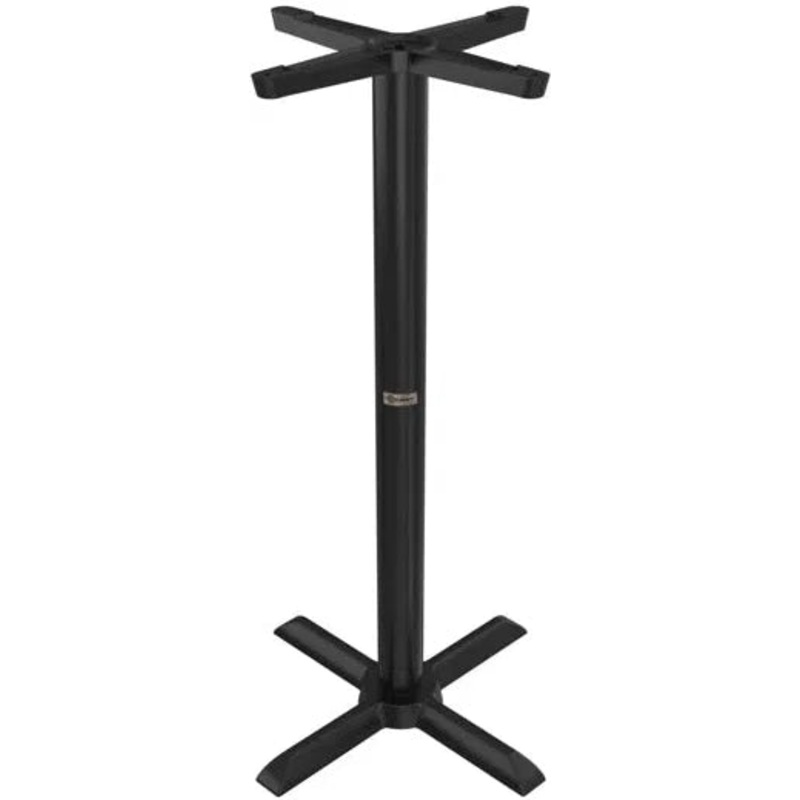 Tarrison - Core Collection 22" Black All Weather X Base Dining - ABG0111X22TBB