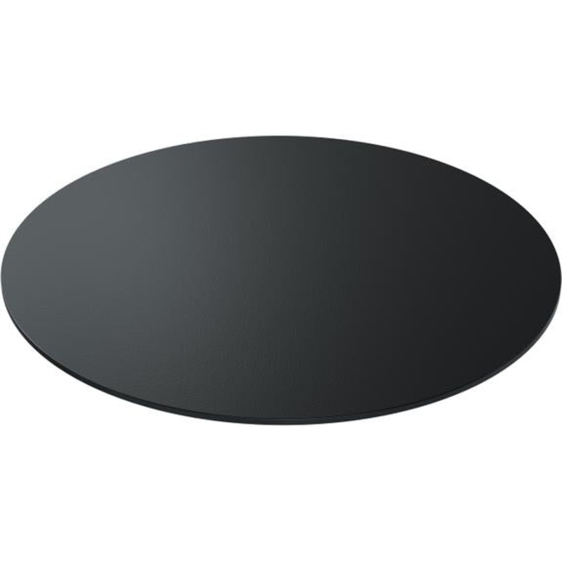 Tarrison - Core Collection 24" Round Black All-Weather HPL Table Top - AOG24RD241822