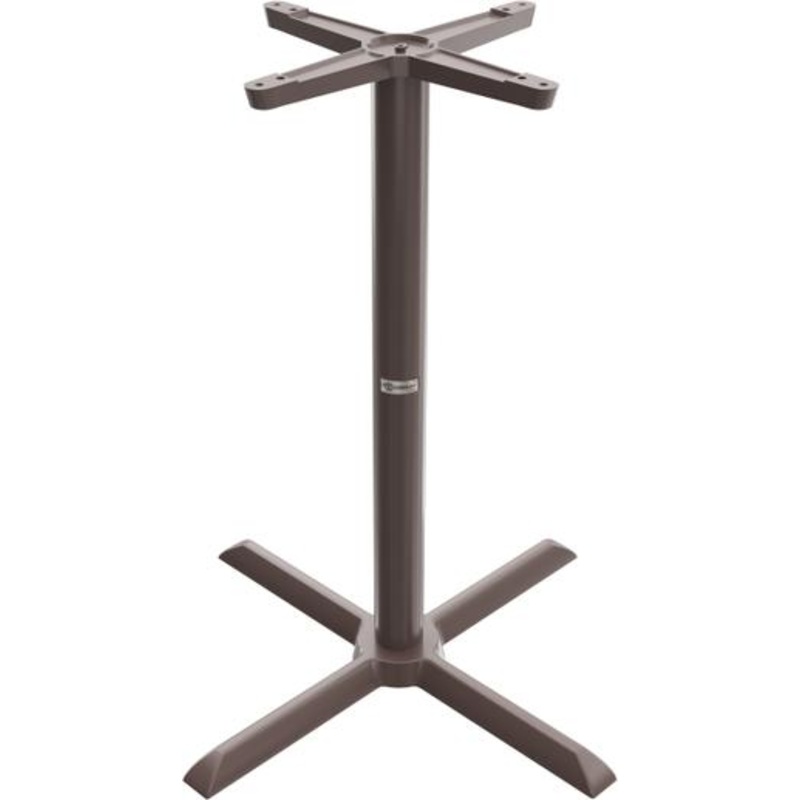Tarrison - Core Collection 30" Counter Height Bronze All Weather Table with X-Base - ABG0113X30TBBR
