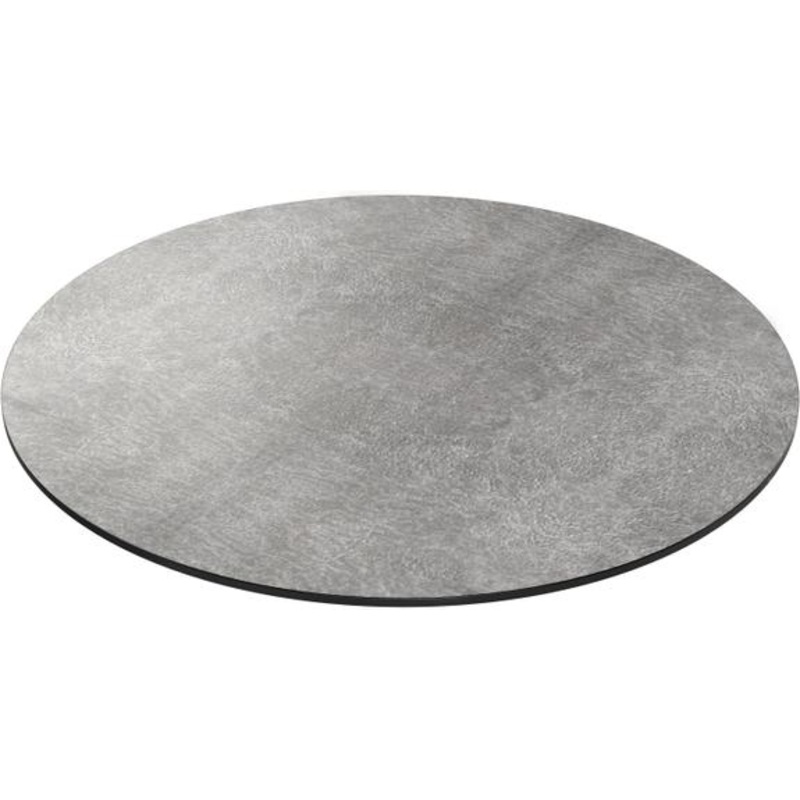 Tarrison - Core Collection 32" Round Stone Grey All-Weather HPL Table Top - AOG24RD3276008