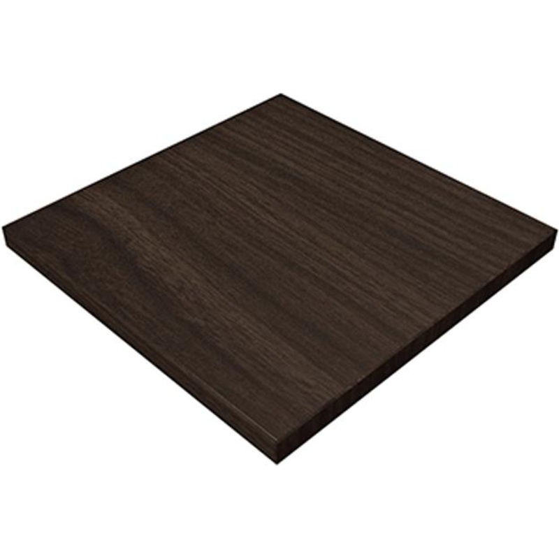 Tarrison - Core Collection Laminate 24"x24" Walnut Table Top with T-Nuts - IOCCWT2424WA