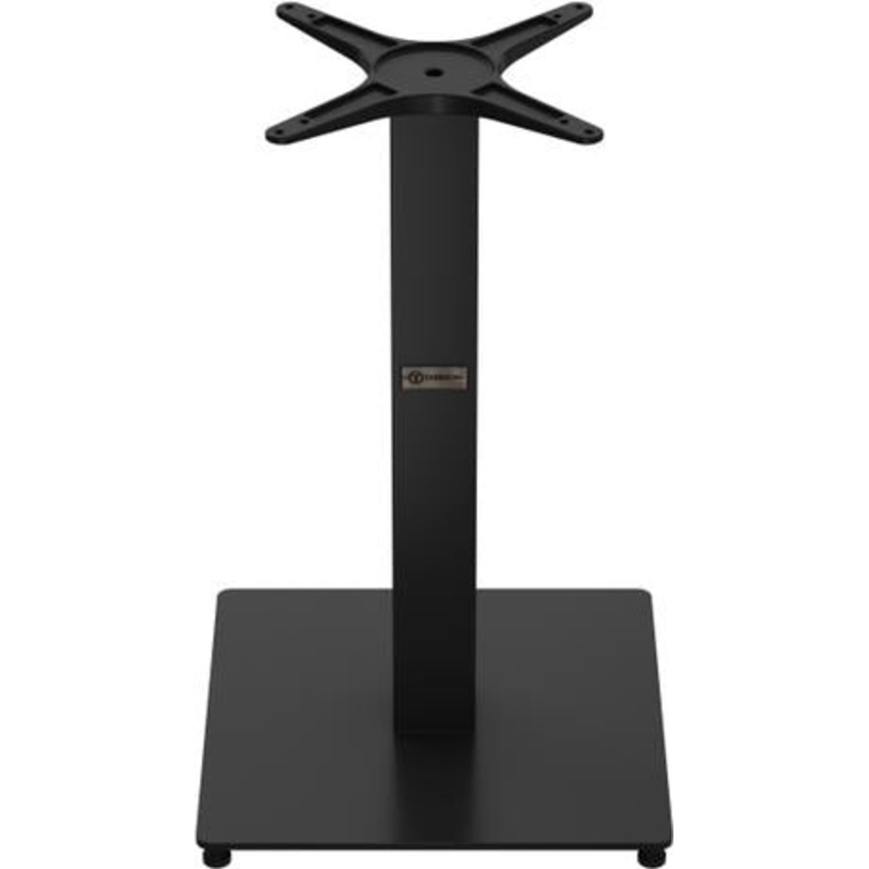 Tarrison - Palermo 18" Black Square Dining Table Base - ABG401118BL