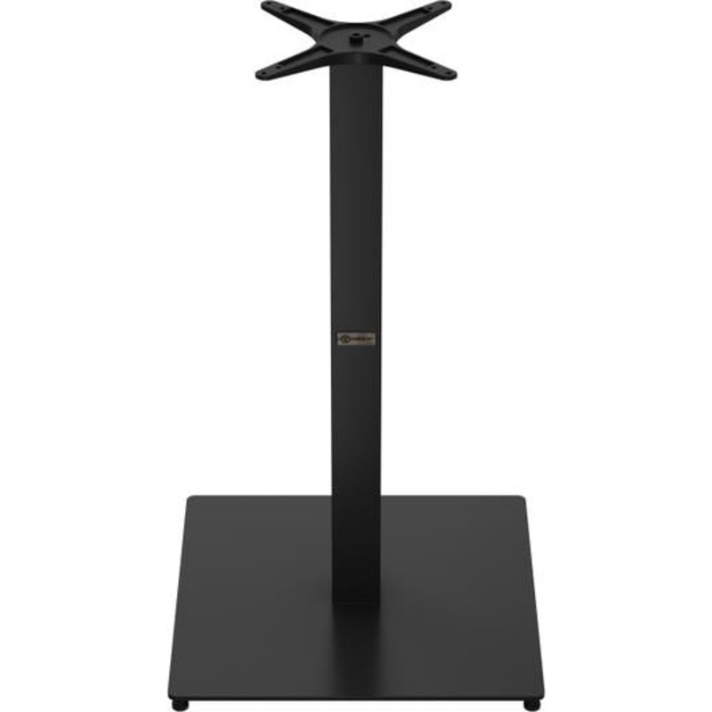 Tarrison - Palermo 24" Black Square Bar Table Base, Single Box - ABG401224BL