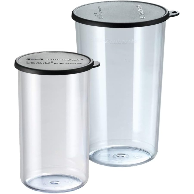 Bamix - Beaker-Set 400ml + 600ml + lids - 450.050