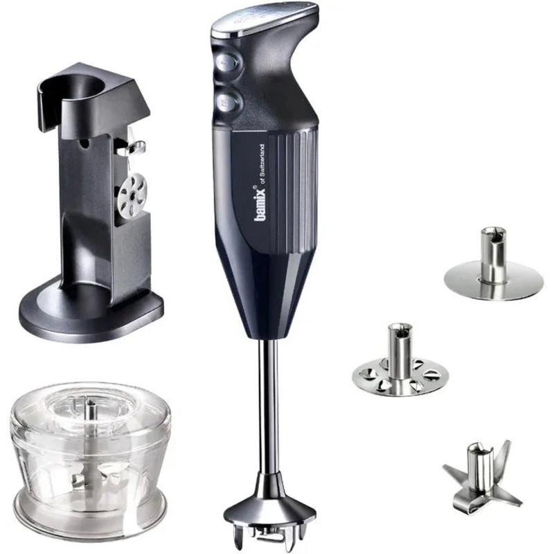 Bamix - DELUXE Hand Blender Package, Black - DELUXE M150