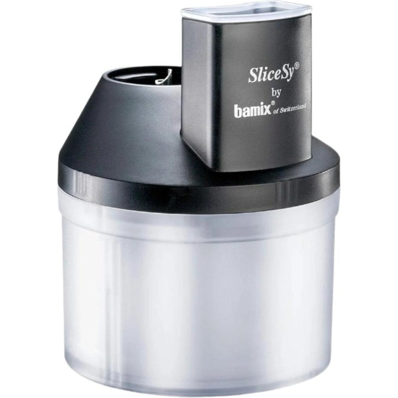 Bamix - SliceSy Food Processor Attachment, Black - 1500.003