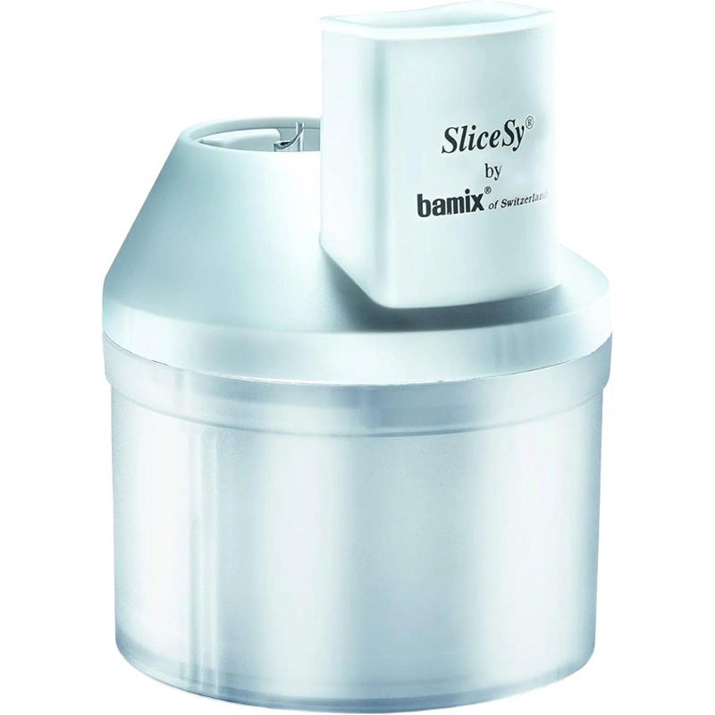 Bamix - SliceSy Food Processor Attachment, White - 1500.002