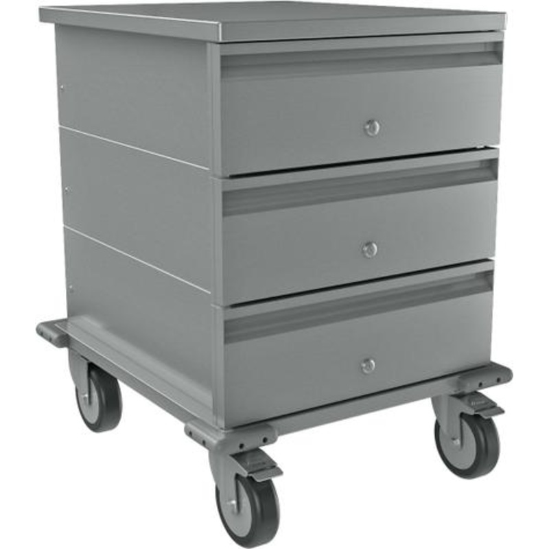 Tarrison - 20" x 24" Mobile Triple Drawers Unit - TA-UCD32420M-KIT