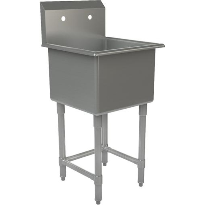 Tarrison - 21"x21.5" Single Compartment Sink - TA-PS118-Kit