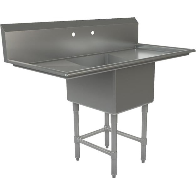 Tarrison - 54" x 24" Single Compartment Sink - TA-PS118LR-Kit