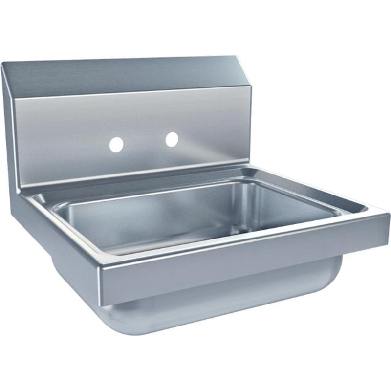 Tarrison - 17" x 15.25" Stainless Steel Wall Mount Hand Sink - TA-HS14