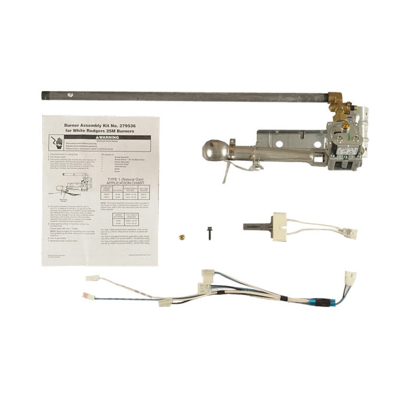 Whirlpool LG4441XWW0 Dryer Gas Burner Kit - Genuine OEM