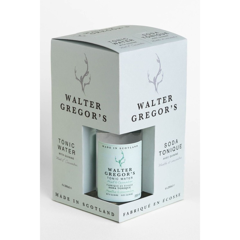 Walter Gregor Mint & Cucumber Tonic 4-Pack