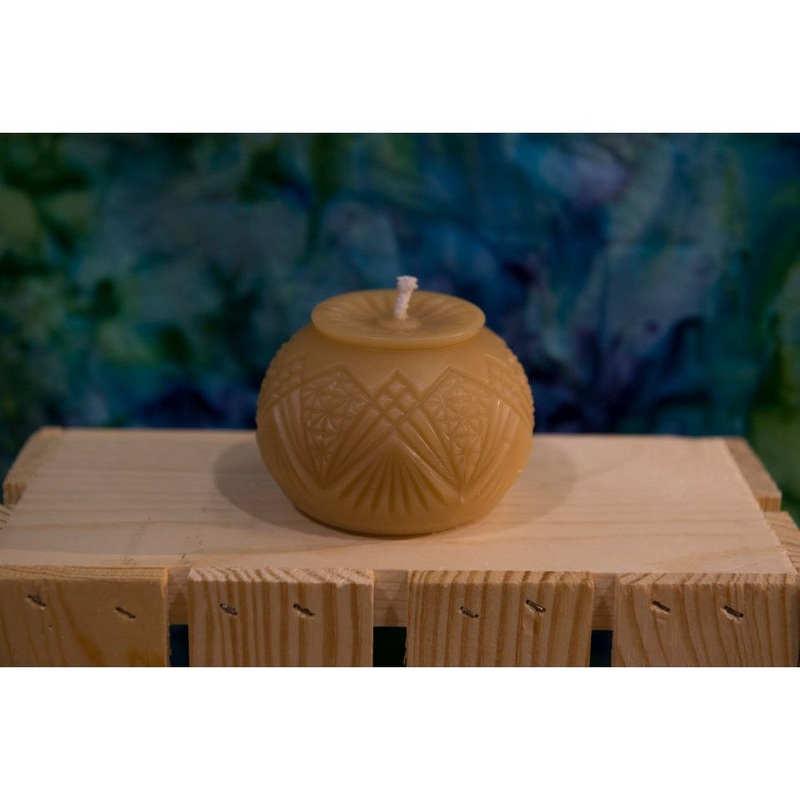 Ball Beeswax Candle