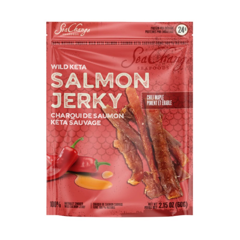 Chili Maple Wild Salmon Jerky