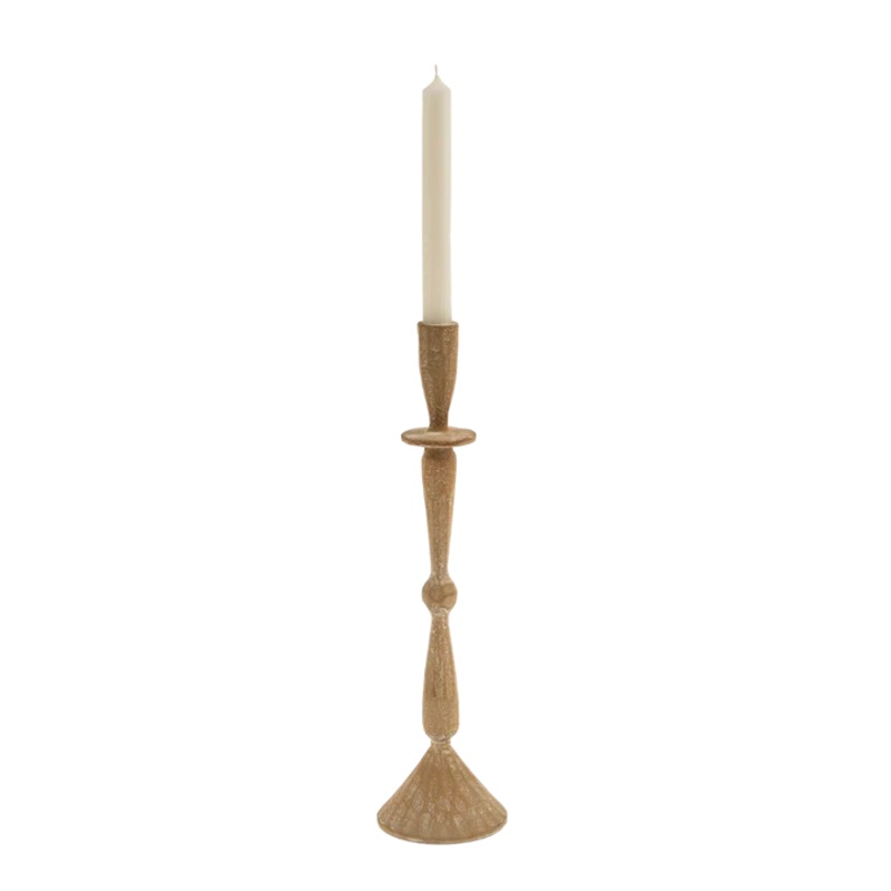 Large Imani Candle Holder - Dune