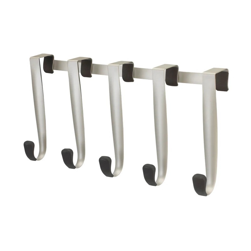 Schnook 5 Over-the-Door Hook - Nickle