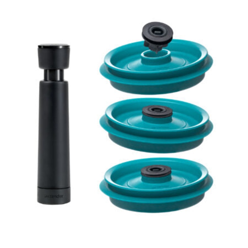 Airtender Clip-top Vacuum Lid Set
