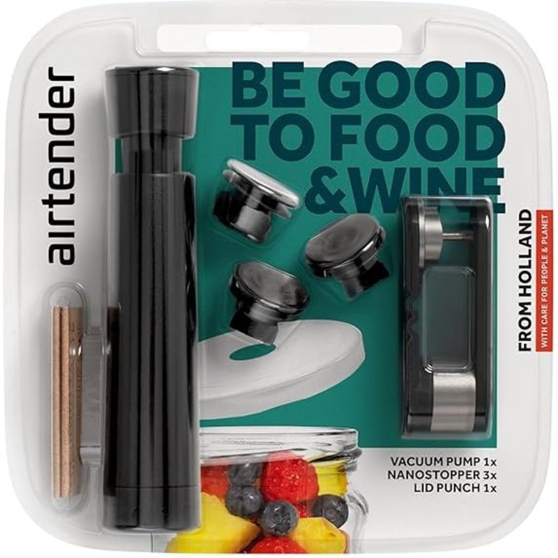 Airtender Food & Wine Vacuum Set
