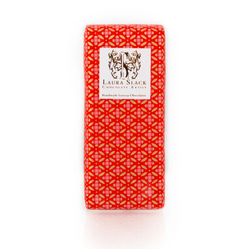 Blood Orange Caramel Dark Chocolate Bar