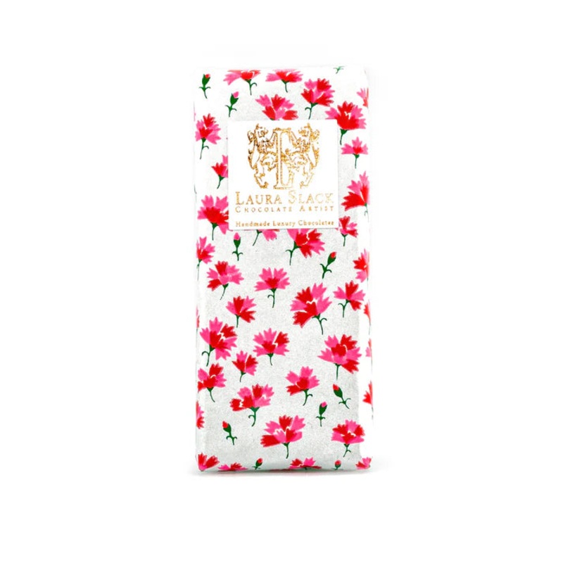 Candied Violet Milk Chocolate Bar