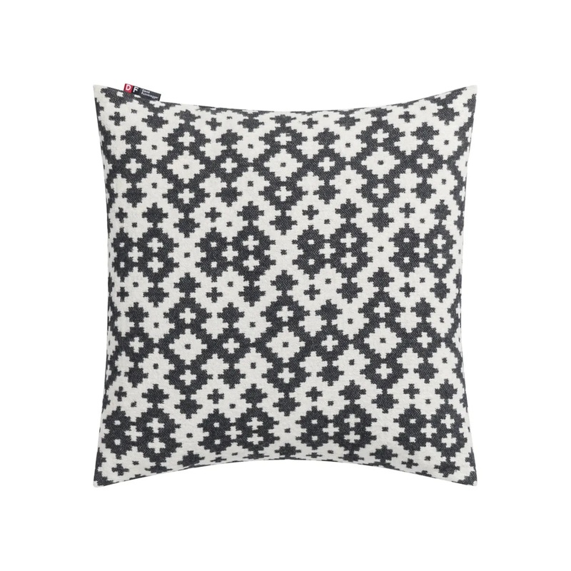David Fussennegger - Charcoal Nova Cushion 50 x50 cm
