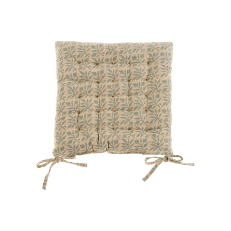 Kyra Block Print Chair Pad