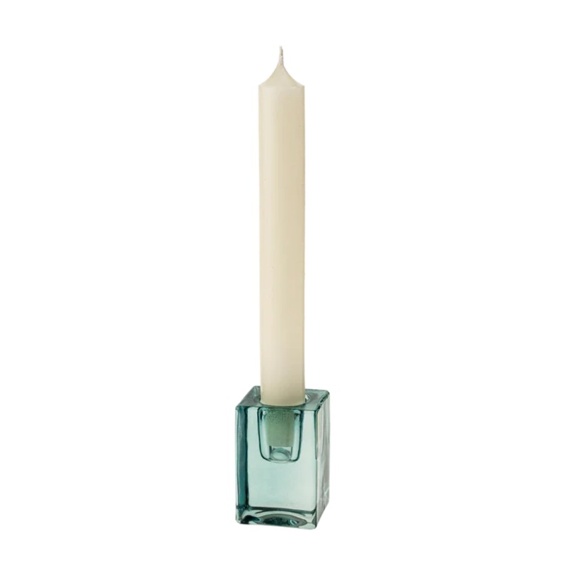 Large Luca Candle Holder - Blue