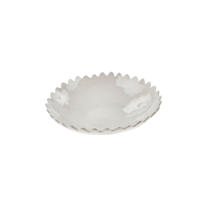 Large Scalloped Bowl