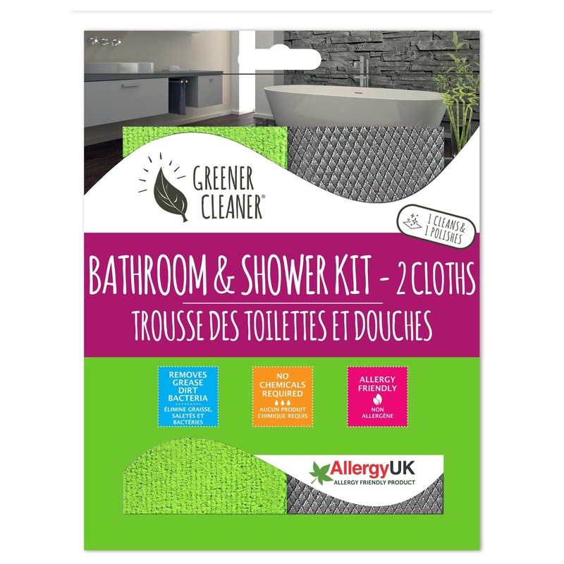 Microfibre Bath & Shower Cleaning Kit