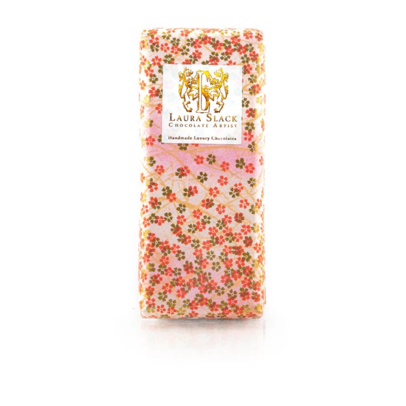 Peaches & Cream Dark Chocolate Bar