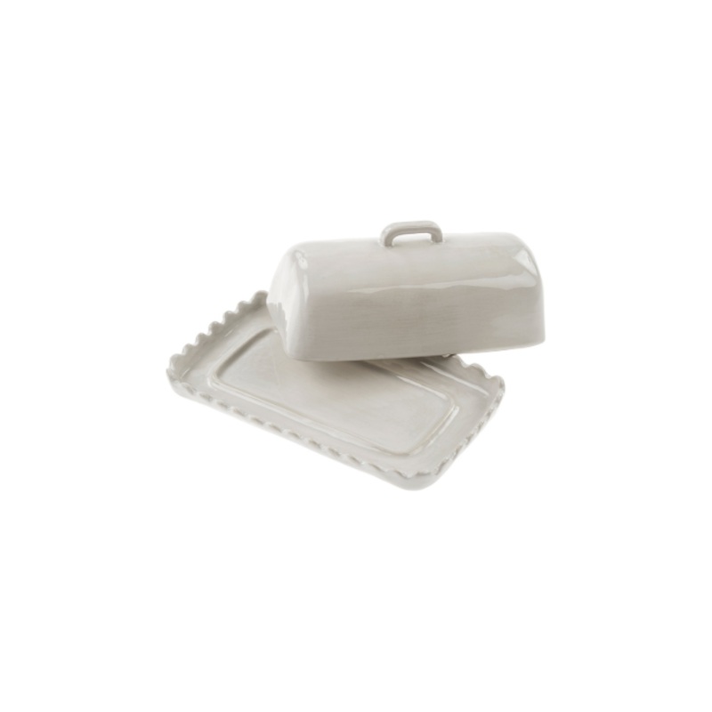 Scalloped Butter Dish