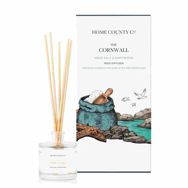 The Cornwall - Salt & Driftwood  Reed Diffuser