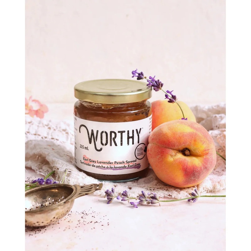 Worthy Earl Grey Lavender Peach Jam