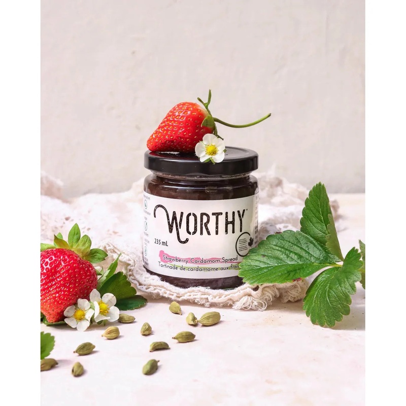Worthy Strawberry Cardamom Jam