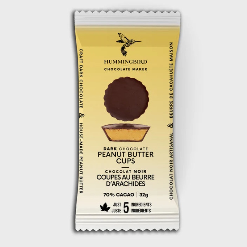 Hummingbird Dark Chocolate Peanut Butter Cups