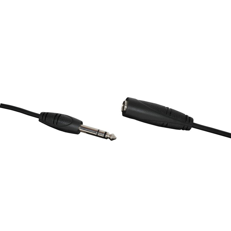 Stereo Plug 6.5mm to 6.5mm Stereo Socket 6m