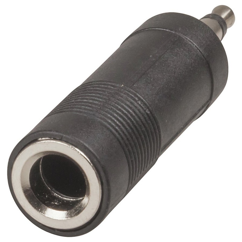3.5mm Mono Plug to 6.5mmMono Socket Adaptor