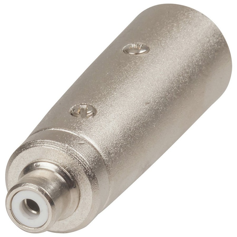 3 Pin XLR Type to RCA Adaptor
