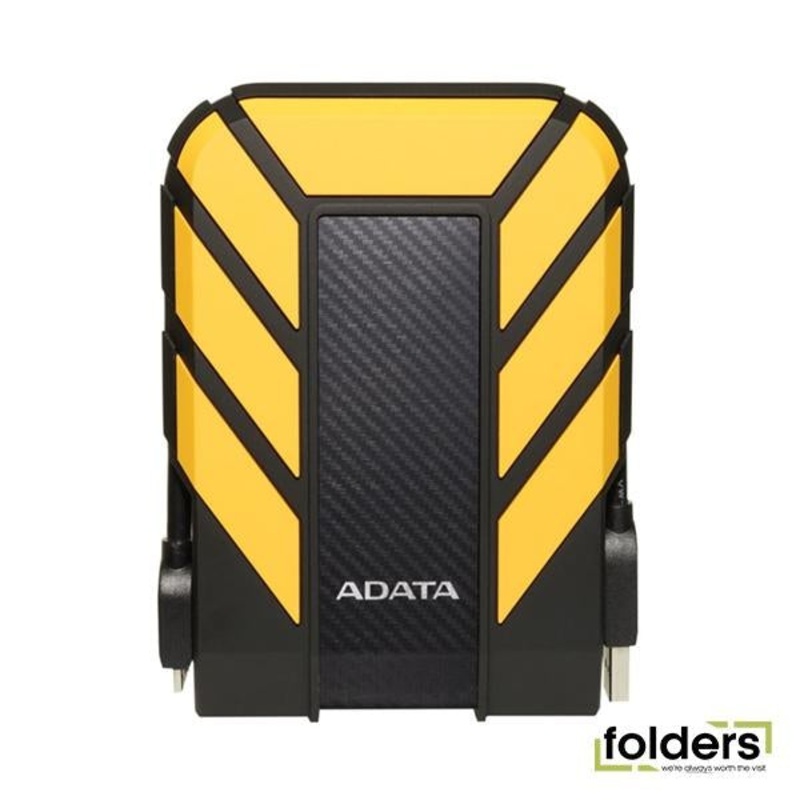ADATA HD710 Pro Durable USB3.1 External HDD 1TB Yellow