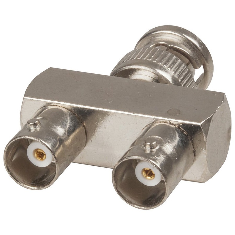 BNC Y Adaptor - Male to 2xFemale (PA3664)
